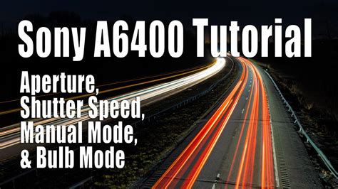 sony a6400 electronic shutter|Sony A6400 Tutorial .